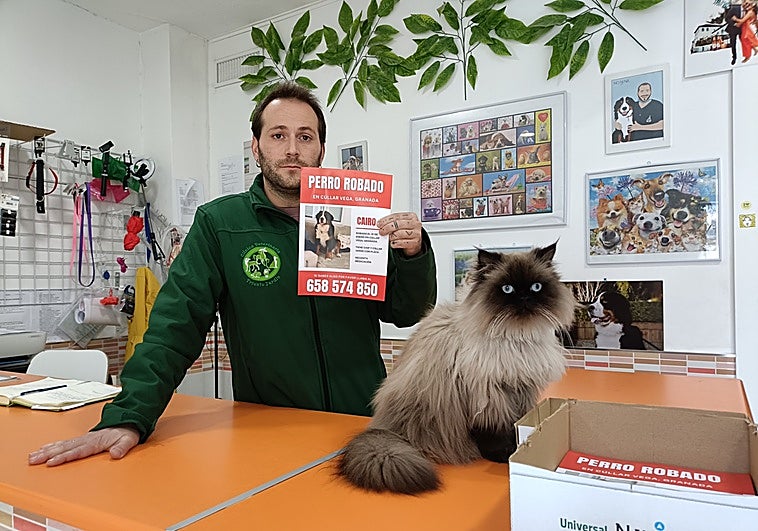 El dueño de Cairo denuncia que los secuestradores de su perro le exigen un rescate